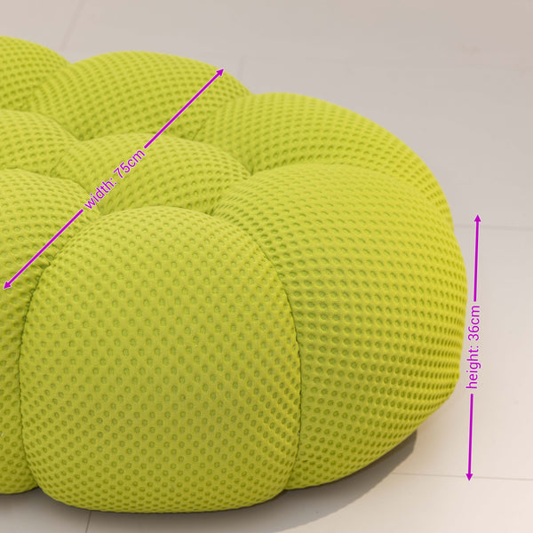 Football Bubble Three Seater Footstool