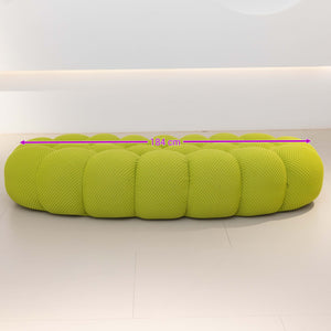 Football Bubble Three Seater Footstool