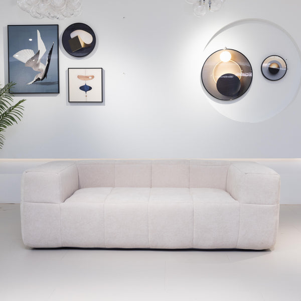 Alba Modular Sofa Two Or Three Seater – Flat Boucle