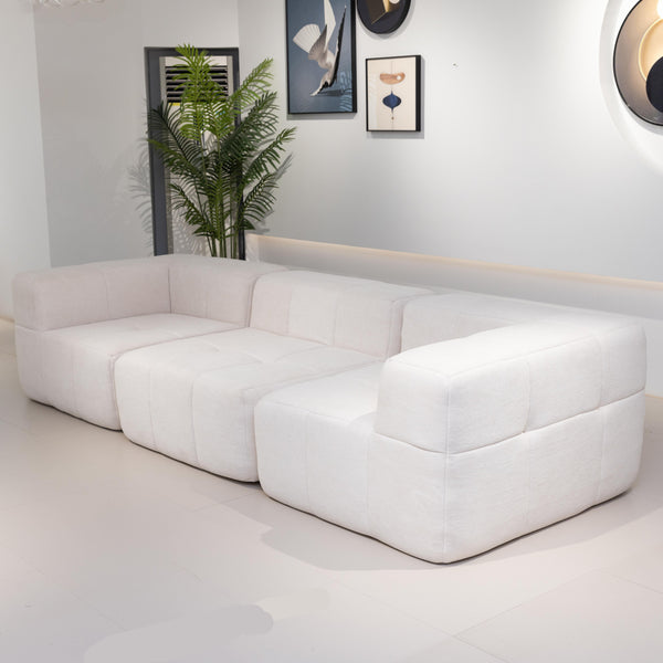 Alba Modular Sofa Two Or Three Seater – Flat Boucle