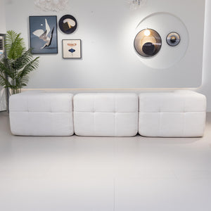 Alba Modular Sofa Two Or Three Seater – Flat Boucle
