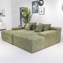 Cleo Double Lounge Chaise Sofa Bed