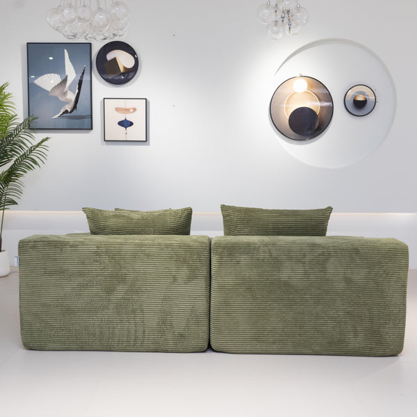 Cleo Double Lounge Chaise Sofa Bed