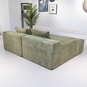 Cleo Double Lounge Chaise Sofa Bed