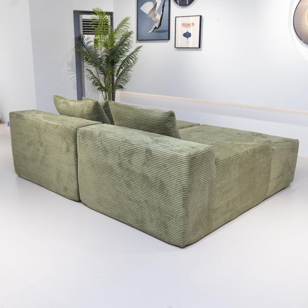 Cleo Double Lounge Chaise Sofa Bed