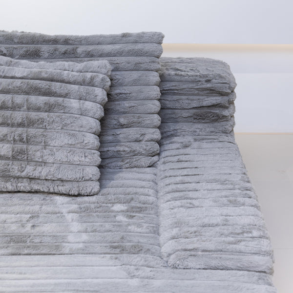 Martina Soft & Fluffy Plush Single Sofa Bed