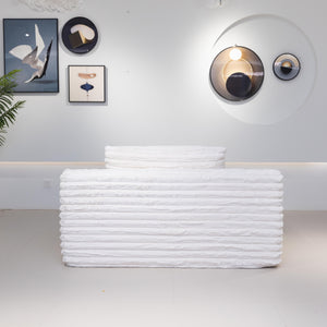 Martina Soft & Fluffy Plush Single Sofa Bed