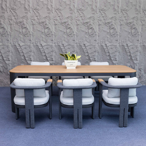 Camilla 7 Piece Outdoor Table Set