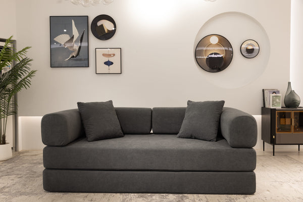 Teddy Convertible Sofa Bed - Corduroy