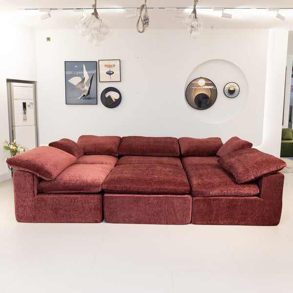 Valeria Six Seater Modular Cloud Sofa