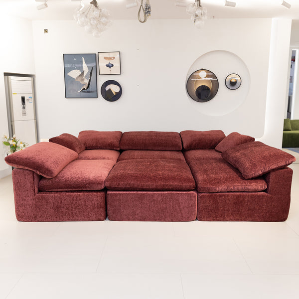 Valeria Six Seater Modular Cloud Sofa