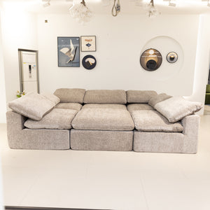 Valeria Six Seater Modular Cloud Sofa