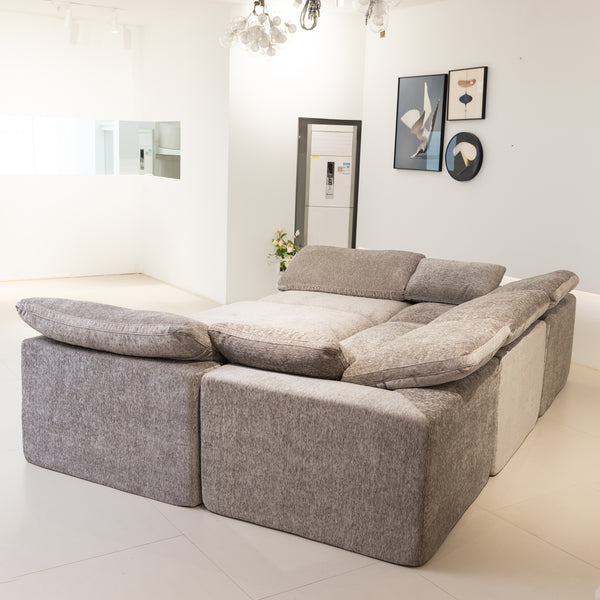 Valeria Six Seater Modular Cloud Sofa