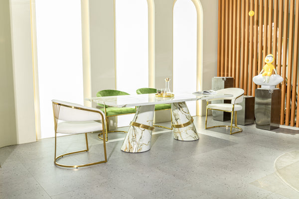 Alyssa Marble Dining Table