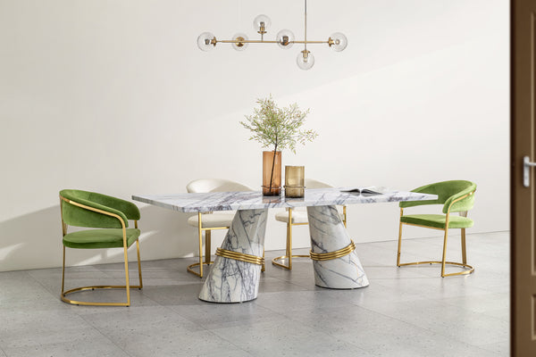 Alyssa Marble Dining Table
