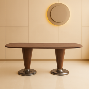 Zoe Wood Dining Table