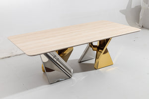 Alexandra Stone Dining Table