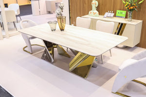 Alexandra Stone Dining Table