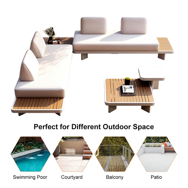 Laura 5 Piece Outdoor Lounge Set