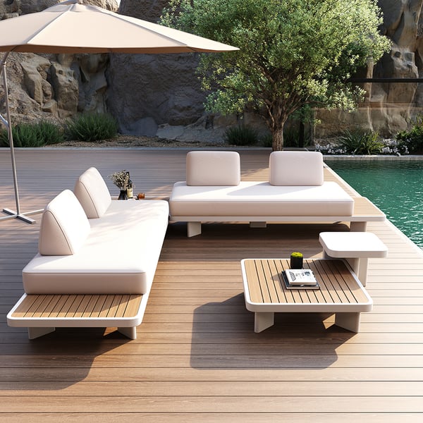 Laura 5 Piece Outdoor Lounge Set