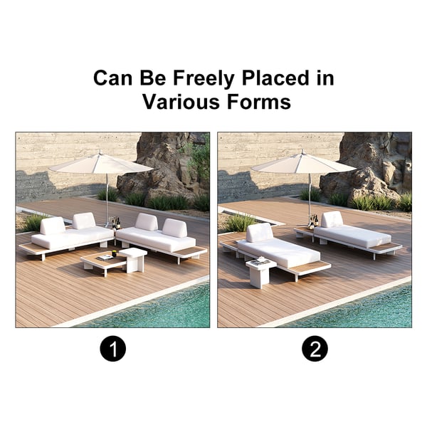 Laura 5 Piece Outdoor Lounge Set