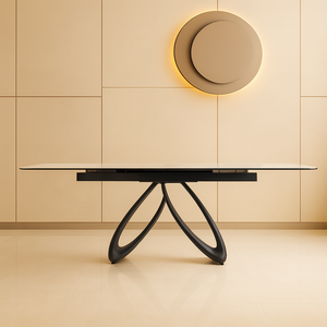 Chloe Extendable Stone Dining Table