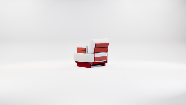 Mona Outdoor Lounge Set – Modern Aluminium Sofa & Coffee Table Set