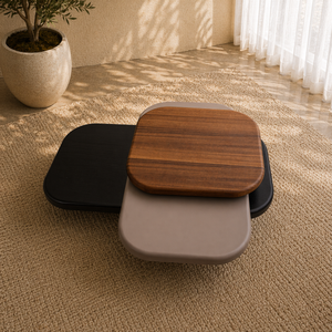 Tommaso Modern Coffee Table 130cm – Designer Layered Wood & Piano Finish