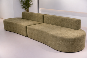 Luna Wave Sofa – Sculpted Modern Comfort