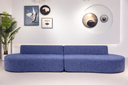 Luna Wave Sofa – Sculpted Modern Comfort
