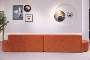 Luna Wave Sofa – Sculpted Modern Comfort