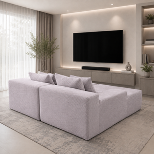 Cleo Double Lounge Chaise Sofa Bed