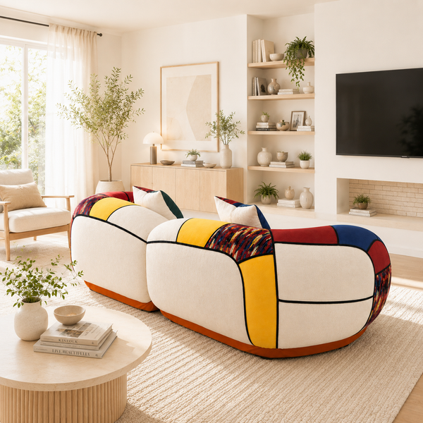 Isabela Artistic Two Seater Sofa