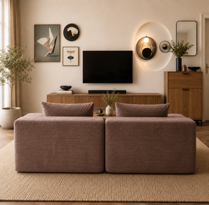 Cleo Double Lounge Chaise Sofa Bed