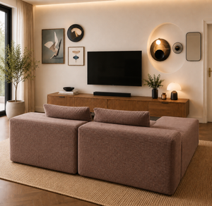 Cleo Double Lounge Chaise Sofa Bed