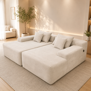 Cleo Double Lounge Chaise Sofa Bed