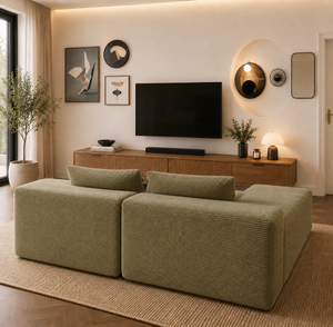 Cleo Double Lounge Chaise Sofa Bed