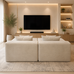 Cleo Double Lounge Chaise Sofa Bed