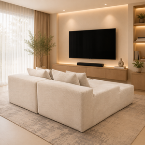 Cleo Double Lounge Chaise Sofa Bed