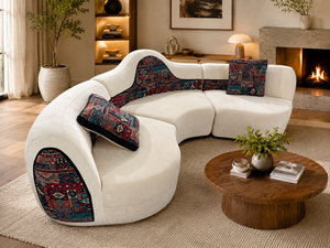 Persian Curved Modular Compression Sofa