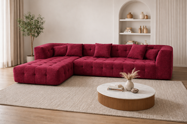Anissa L Shaped Sectional Sofa
