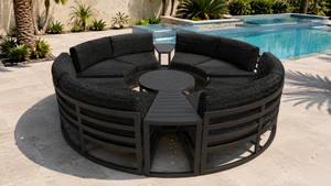Avion 7 Piece Curved Sectional Set