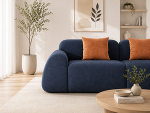 Beatrice Modular Cloud Sofa – Luxury Chenille Corner Lounge | Compressed Sofa Technology