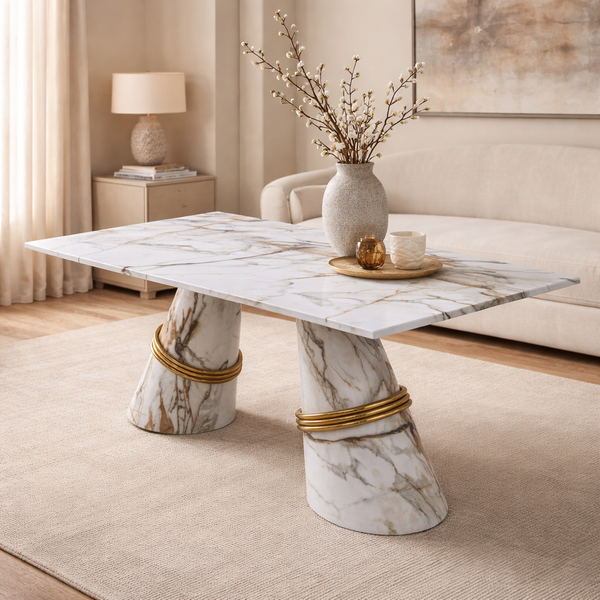 Alyssa Marble Dining Table