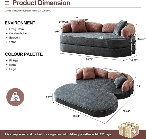 Trevor Convertible Sofa Bed