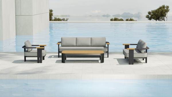 Camilla 4 Piece Outdoor Lounge Set