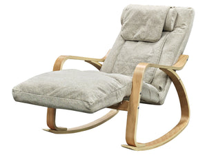 VD Rocking Massage Chair with Heat & Vibration – Space-Saving Full Body Recliner with Synchronized Massage, Adjustable Leg Rest & Smart Remote