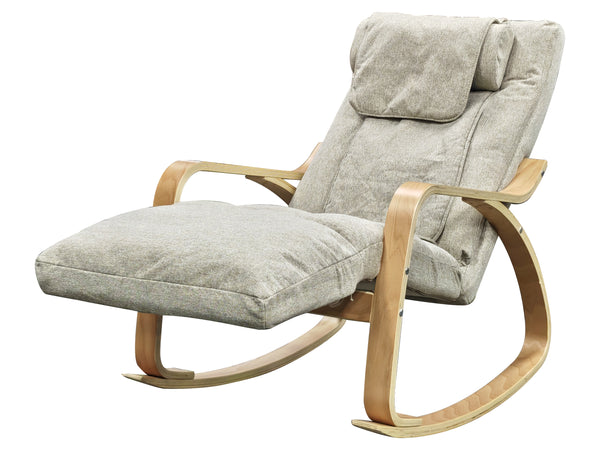 VD Rocking Massage Chair with Heat & Vibration – Space-Saving Full Body Recliner with Synchronized Massage, Adjustable Leg Rest & Smart Remote