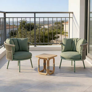 Capri Outdoor Rope Sofa with 12cm Cushion
