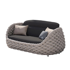 Alessia Woven Rope Outdoor Patio Set